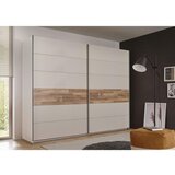 MID.YOU OMARA Z DRSNIMI VRATI, barve hrasta, barve šampanjca | Shoptok.si