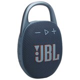 JBL Clip 5 brezžični prenosni zvočnik v modri barvi | Shoptok.si