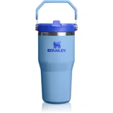 IceFlow™ Flip Straw 2.0 Tumbler termosica od nehrđajućeg čelika Blue Sky 590 ml