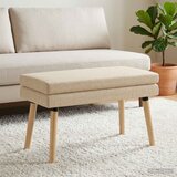  Klupa s dvostrukim slojem Krem 80 x 40 x 47 cm Tkanina | Eponuda.ba
