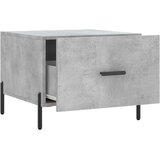 vidaXL Stolići za kavu 2 kom Siva betona 50x50x40 cm konstruirano drvo | shoptok.hr