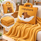  Jastuk ćebe 2u1 Capybara – plišani model sa ručkom Cene