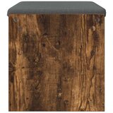  Haldna klop z blazino Dimljeni oreh 63 x 38 x 40 cm, (5000155729) | Shoptok.si