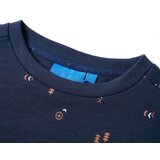  Dječja topla majica modra prošarana 140 | shoptok.hr