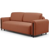 ELTAP Sklopiva/s prostorom za odlaganje sofa od bouclé tkanine boja terakote 244 cm Arcadova – | shoptok.hr