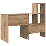 vidaXL Stol hrast artisan 131.5 x 50 x 106.5 cm Konstruirano drvo | shoptok.hr
