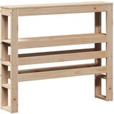 vidaXL Okvir kreveta s uzglavljem 90 x 200 cm od masivne borovine | shoptok.hr