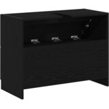  Kupaonski ormar Crni hrast 78 x 37 x 59 cm Konstruirano drvo | shoptok.hr
