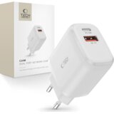 TECH-PROTECT C20W 2-PORTNI OMREŽNI POLNILEC PD20W/QC3.0 BEL, (5000302938) Cene