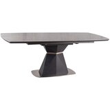  Stol CORTEZ - MDF + staklo - antracit | shoptok.hr