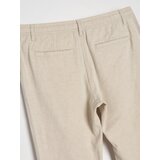 Sinsay Straight leg hlače s dodatkom lana | shoptok.hr