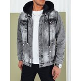 DStreet Kurtka męska jeansowa jasnoszara | shoptok.hr