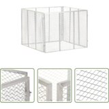  The Living Store Vrtni kompostnik 100x100x77 cm pocinkano železo - Vrtni Kompostnik, (21744020) Cene