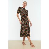 Trendyol Ženska obleka MultiColored BeltEd Shirt Dress | Shoptok.si