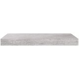  Plutajuća zidna polica siva boja betona 50 x 23 x 3,8 cm MDF | shoptok.hr
