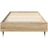  Krevetna konstrukcija Hrast sonoma 80 x 200 cm | Shoptok.si