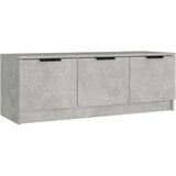 Maison Chic TV omarica - TV stojalo - Televizijska omarica betonsko siva 102x35x36,5 cm inženirski les, (21700308) Cene