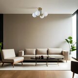 Opviq pablo 4 Lü eskitme beyaz Camlı avize whitegold chandelier Cene