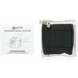 Prio svetovni adapter 2,4A izhod 2x USB in vse svetovne vtičnice (EU Blister) črn | Shoptok.si