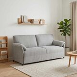 SOFA za 3 osobe Svjetlosiva 198 x 83 x 95 cm Baršun | shoptok.hr