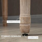  Kuhinjske stolice u setu od 2 meko tapecirane vintage dizajn izgled ratana sive | shoptok.hr