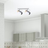 Candellux Lighting Bijela/u prirodnoj boji stropna svjetiljka s metalnim sjenilom 35x5.5 cm Claro – | shoptok.hr