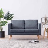 SOFA Dvosjed od Tkanine Tamno Siva | shoptok.hr