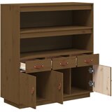 Visoka komoda boja meda 100 x 40 x 108,5 cm od masivne borovine | Eponuda.ba