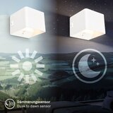 BRILONER 3879016 - led punjiva zidna svetiljka sa senzorom borra LED/1,5W/5V 3600 mah bela | Eponuda.com