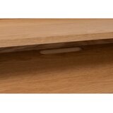 White Label Pisarniška pisalna miza z mizno ploščo v hrastovem dekorju 60x120 cm Giorgio – | Shoptok.si