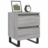  Noćni ormarić boja hrasta sonome 40x35x50 cm konstruirano drvo | shoptok.hr
