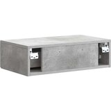 Stolna Stenska stranska miza Betonsko siva 59 x 34,5 x 17 cm, (5000232441) | Shoptok.si