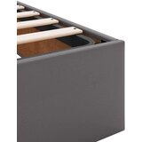 vidaXL otomanski okvir kreveta s madracem sivi 140x200cm umjetna koža | shoptok.hr