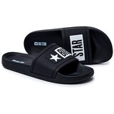Big Star Men's Rubber Flip Flops Black | ePonuda.com