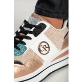 Fenzy Moderne Tenisice S Ukrasnim Detaljem, Boja Šampanjca | shoptok.hr