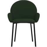  Jedilna stola 2 kosa temno zelen žamet, (20944863) | Shoptok.si