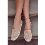 S. BARSKI Classic Women's Espadrilles Openwork Nude Catris | Shoptok.si