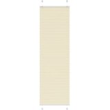  Plisirana zavjesa krem boje 55x200 cm Širina tkanine 54,4 cm Poliester | shoptok.hr