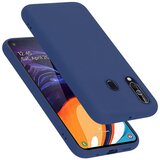 Cadorabo Case, združljiv s Samsungom v tekoči modro - zaščitni pokrov, narejen iz fleksibilnega silikona TPU, (20583619) Cene