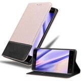 Cadorabo Case, združljiv z Nokia v rose Gold Black - zaščitni pokrov z magnetnim zapiranjem, stoječo funkcijo in režo za kartico, (20595582) | Shoptok.si