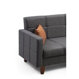 Atelier Del Sofa Kutni set Polya 216x86x130cm Tamno siva | Eponuda.ba