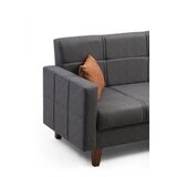 Atelier Del Sofa ugaona garnitura polya dark grey