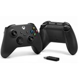 Microsoft gamepad xbox one wireless black + adapter for windows | ePonuda.com