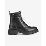 Geox Black women's leather shoes Iridea - Women's | Shoptok.si