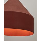 Kave Home Viseča svetilka v barvi terakote s kovinskim senčilom ø 30 cm Peralta – | Shoptok.si