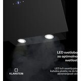 Klarstein Laurel poševna kuhinjska napa | način odsesavanja in recirkulacije zraka | varnostno steklo | 417 m³/h | 60 cm | Shoptok.si