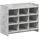 vidaXL Ormar za cipele s pohranom Betonska siva 85 x 39,5 x 70 cm Cijene