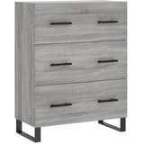  Visoka komoda siva sonome 69,5x34x180 cm od konstruiranog drva | shoptok.hr