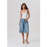 Fracomina Kratke hlače & Bermuda FP26SV6019D471O1 Modra | Shoptok.si