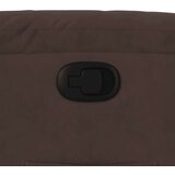  Naslonjač na podizanje smeđi od mikrovlakana | shoptok.hr